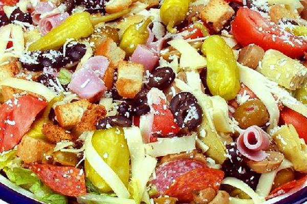 Classic Italian salad made with fresh ingredients